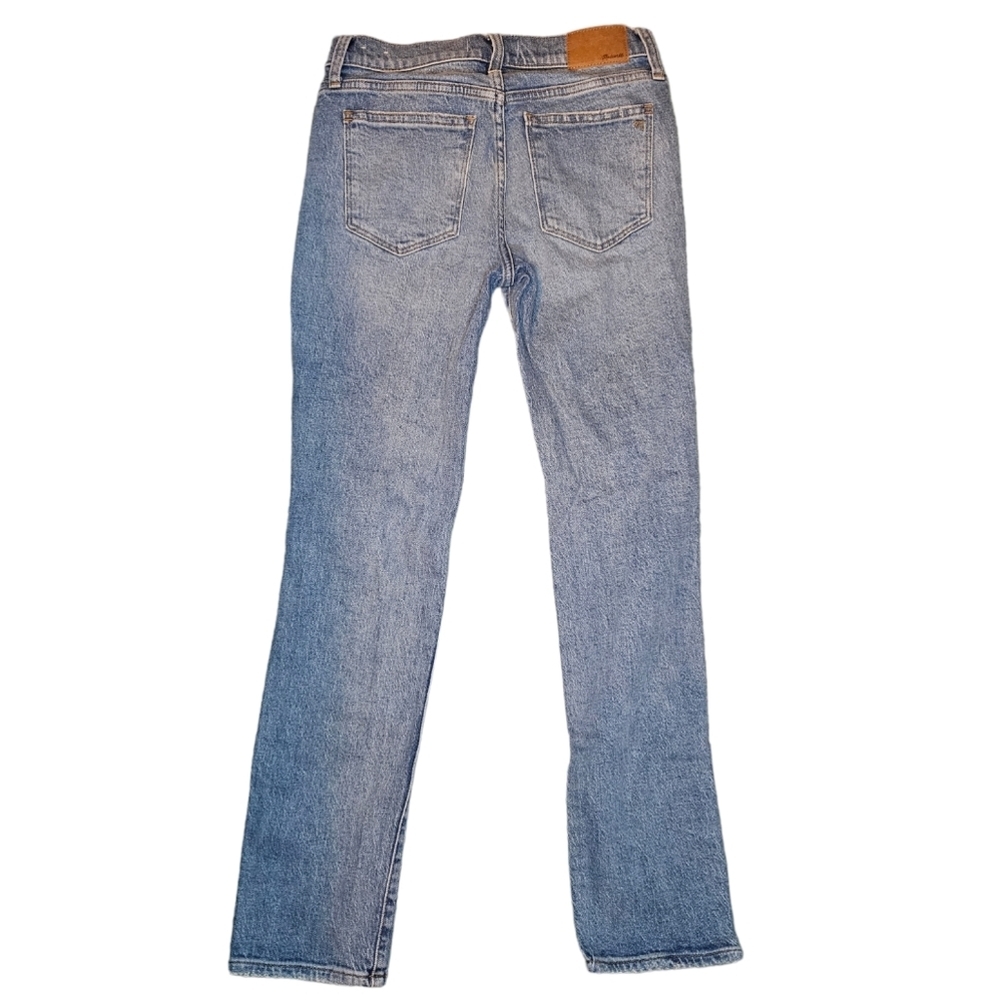 Madewell Slim Boy Indigo Fair Trade Distressed Jeans size 25 - Picture 2 of 7